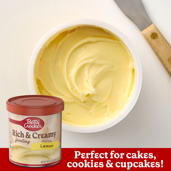 Betty Crocker Rich and Creamy Lemon Frosting