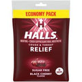 Halls Sugar Free Black Cherry Cough Drops 7.66 oz️