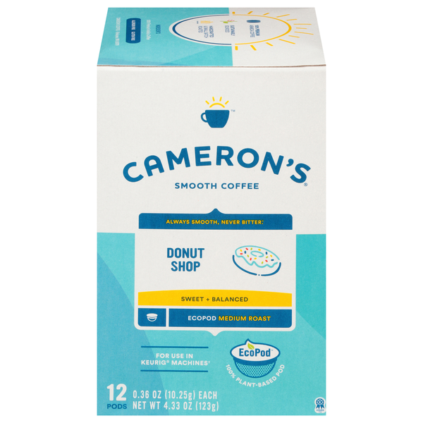 Cameron's Coffee EcoPods, Donut Shop Blend Medium Roast