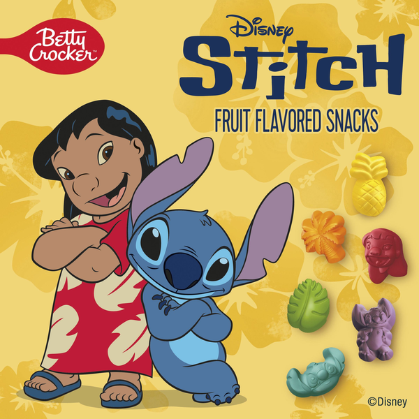 Betty Crocker Disney Stitch Gluten Free Fruit Flavored Snacks