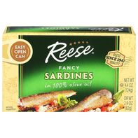 Reese's Sardines, in 100% Olive Oil, Fancy️