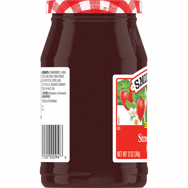 Smucker's Jam, Strawberry, Seedless