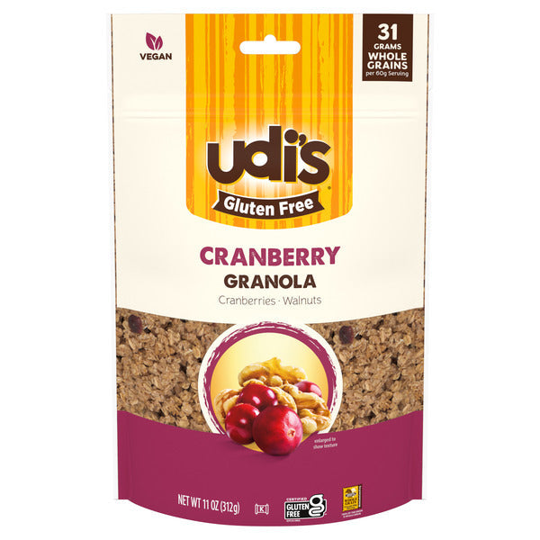 Udi's Gluten Free Cranberry Granola