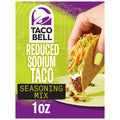 Taco Bell Reduced Sodium Taco Seasoning Mix with 25% Less Sodium