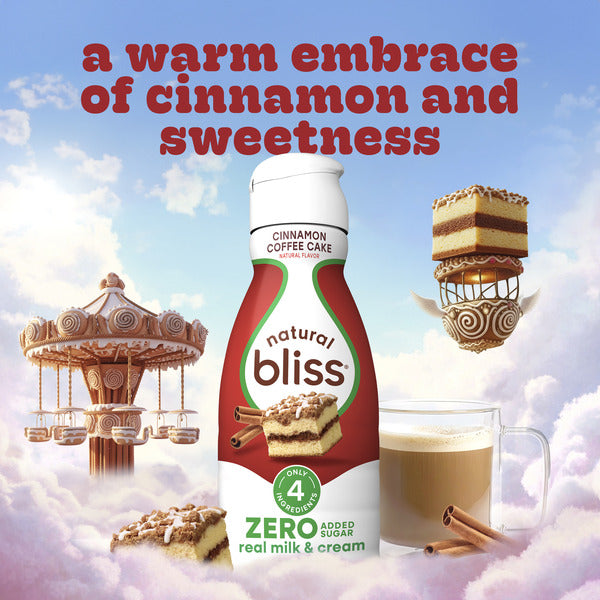 Coffee mate natural bliss Coffee Mate Cinnamon Coffee Cake Flavored Coffee Creamer