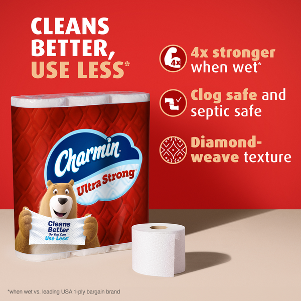 Charmin Ultra Strong Toilet Paper Mega XL Rolls