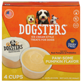 Dogsters Treats for Dogs, Paw-Some Pumpkin Flavor, Ice Cream Style