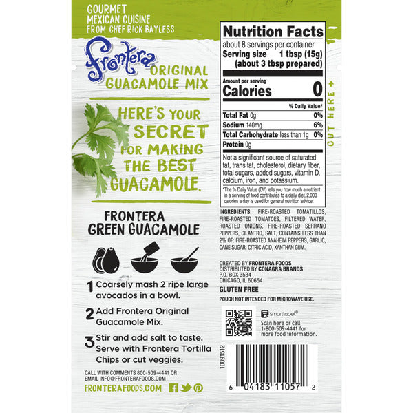 Frontera Original Guacamole Mix