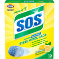 S.O.S. Steel Wool Soap Pads, Lemon Fresh