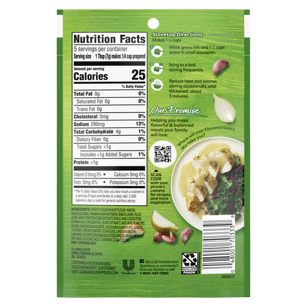 Knorr Roasted Chicken Flavored Gravy Mix