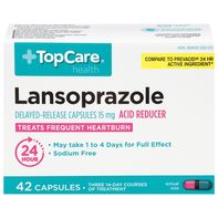 TopCare Lansoprazole, 15 mg, Capsules️