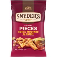 Snyder's of Hanover Honey Mustard & Onion Flavored...
️