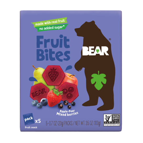 BEAR Fruit Bites, Mixed Berry