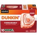 Dunkin' Cinnamania Coffee, 10 K-Cup Pods for Keurig Coffee Makers