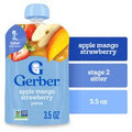 Gerber Stage 2 Baby Food Apple Mango Strawberry Pu...
️