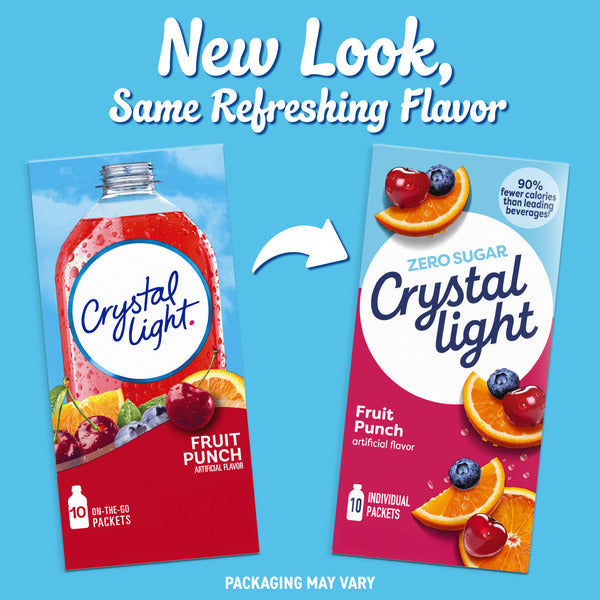 Crystal Light Fruit Punch Powdered Drink Mix