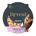 Reveal Natural Wet Cat Food, Tuna with Shrimp in Broth