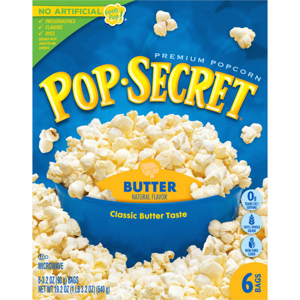 Pop Secret Butter Microwave Popcorn