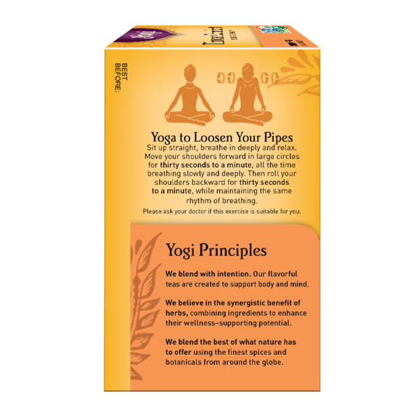 Yogi Tea Herbal Tea, Throat Comfort, Caffeine Free