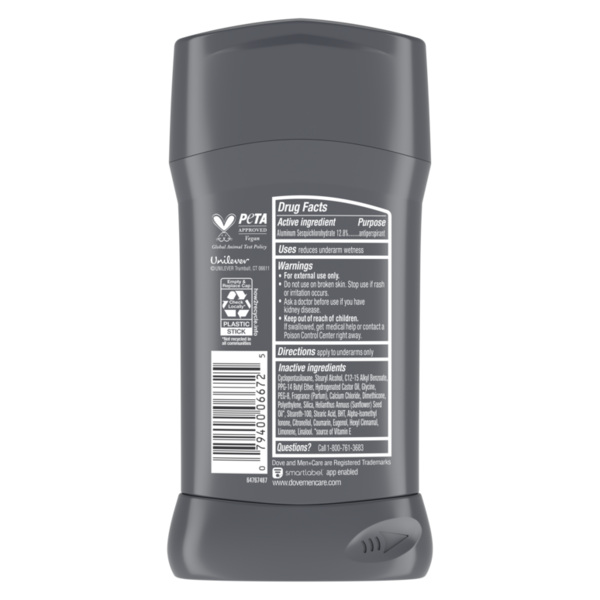 Dove Men+Care Men's Antiperspirant Deodorant Stick Extra Fresh