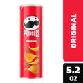Pringles Original Potato Crisps Chips, Lunch Snacks, 5.2  oz