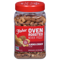 Fisher Almond & Cashew, Blend, with Sea Salt, Oven Roasted