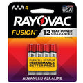 RAYOVAC AAA Batteries, Triple A Alkaline Batteries