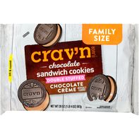 Crav'n Flavor Chocolate Creme Double Stuffed Choco...
️