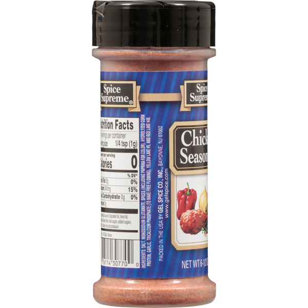 Spice Supreme Seasoning, Chicken
