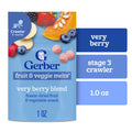 Gerber Snacks For Baby Fruit And Veggie Melts Baby Snack