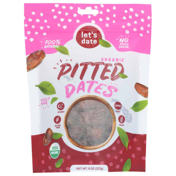 Let's Date Organic Pitted Dates