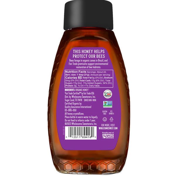 Wholesome Raw & Unfiltered Organic Honey