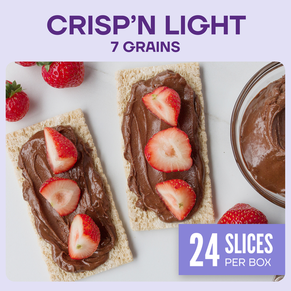Wasa Crisp'n Light 7 Grains Swedish Style Crispbread Crackers