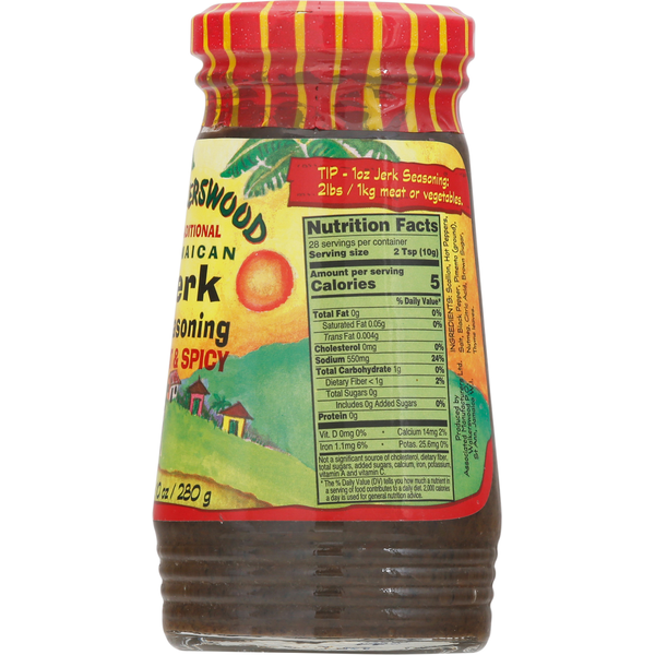Walkerswood Jerk Seasoning, Traditional, Jamaican, Hot & Spicy