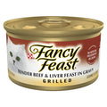 Purina Fancy Feast Grilled Wet Cat Food Beef and Liver Feast in Wet Cat Food Gravy