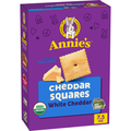 Annie's Organic Cheddar Squares White Cheddar Baked Crackers