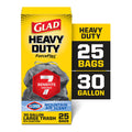 Glad ForceFlex Heavy Duty Large Trash Bags with Clorox, Mountain Air Scent, 30 Gallon