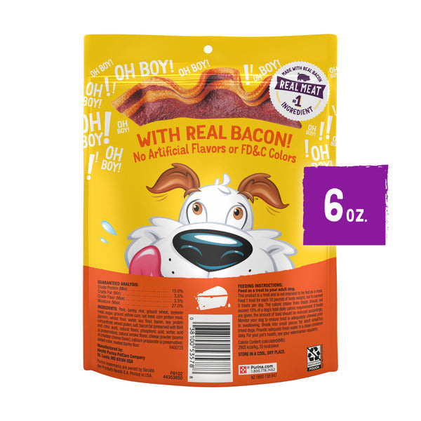 Purina Beggin' Strips With Real Meat Dog Training Treats With Bacon and Cheese Flavors