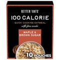 Better Oats 100 Calories Maple & Brown Sugar Insta...
️