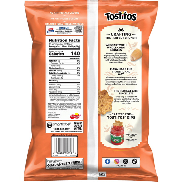 Tostitos Tortilla Chips Multigrain Scoops
