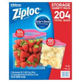 Ziploc Storage Bags with New Stay Open Design Vari...
️