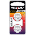 RAYOVAC Lithium Coin Cell Batteries Size 2032 3V
