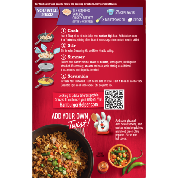 Helper Chicken Fried Rice