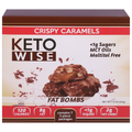 Keto Wise Fat Bombs, Crispy Caramels