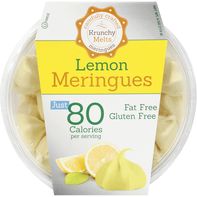 Krunchy Melts Meringues, Lemon️