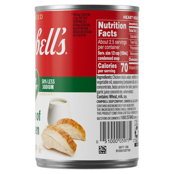 Campbell's Heart Healthy Cream of Chicken Soup