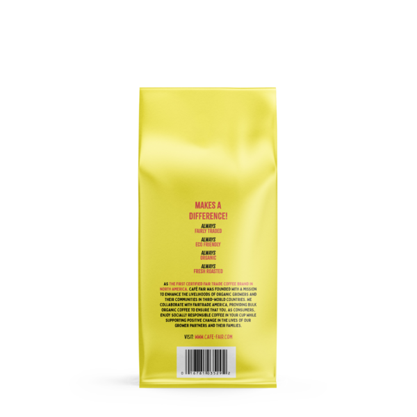 Café Fair Organic Decaf French Roast, Ground Coffee, Fair Trade