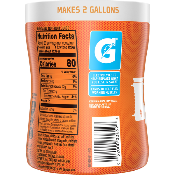 Gatorade Frost Thirst Quencher Powder, Glacier Freeze