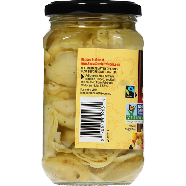 Reese's Quartered Marinated Artichoke Hearts