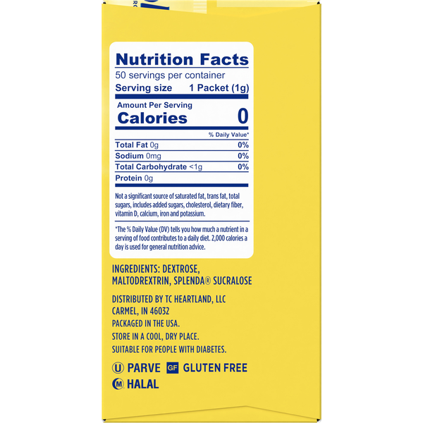 Splenda Zero Calorie Sweetener